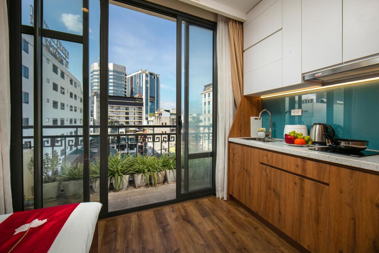 Au Coeur D'Hanoi Apartment Bagian luar foto