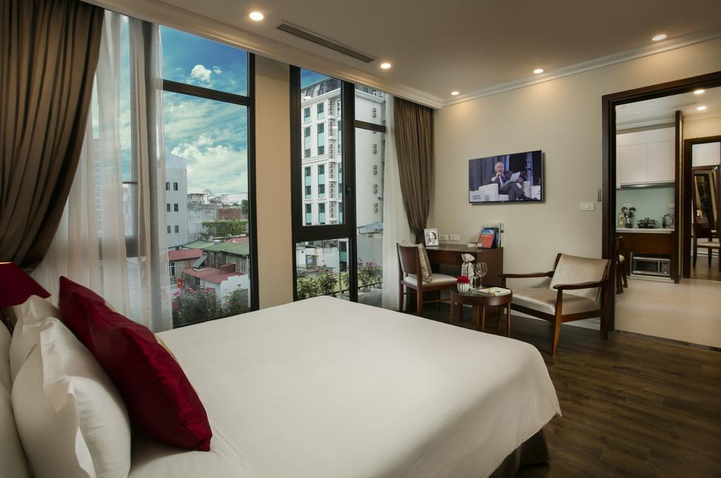 Au Coeur D'Hanoi Apartment Bagian luar foto